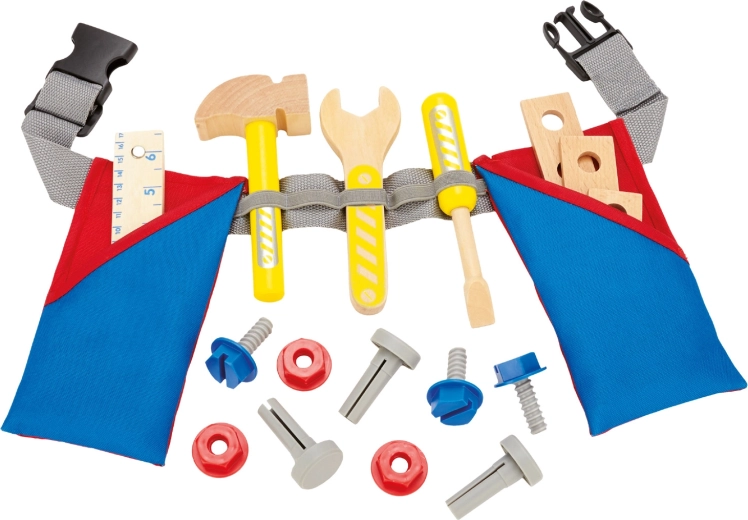 BINO ceinture de travail pour enfants avec outils - 17 pièces