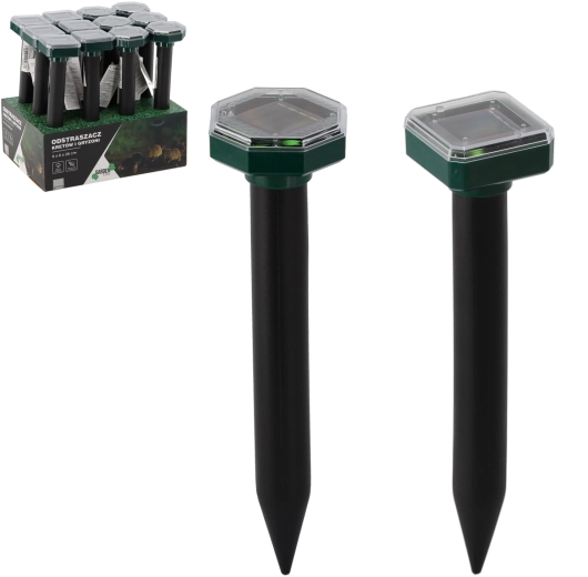 Répulsif solaire pour taupes et rongeurs 6 × 6 × 26 cm