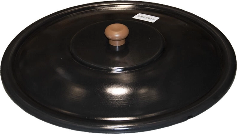 Couvercle pour chaudron 14 l – émaillé noir