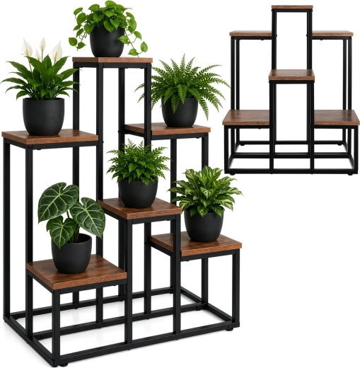 Support à plantes Gardlov 67 cm, 6 étagères