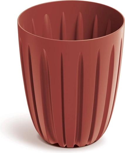 Pot de fleurs Wario rouge rétro avec insert