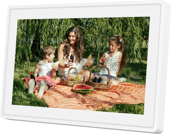 Cadre photo numérique 10,1″ SMART avec Wi‑Fi et écran IPS tactile