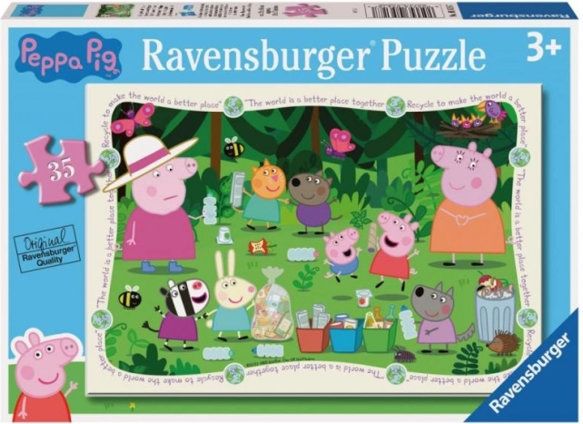 Puzzle 35 pièces Peppa Pig