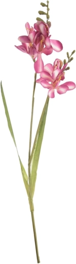 Fleur artificielle Freesia rose 54 cm