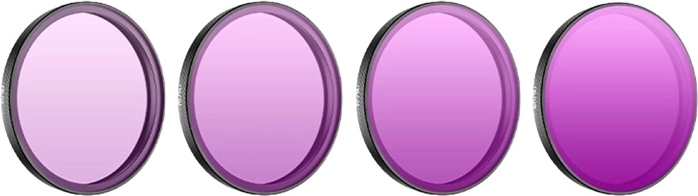 Ensemble de filtres ND pour DJI Osmo Action 6 (ND8/16/32/64)