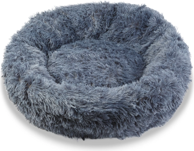 Panier rond pour chiens et chats 60 cm gris