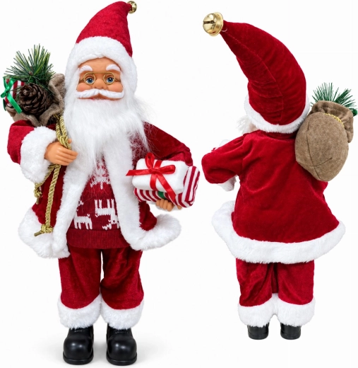 Figurine de Noël scandinave du Père Noël de 60 cm