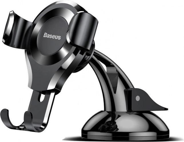 Support de téléphone gravitationnel pour voiture BASEUS Osculum, noir