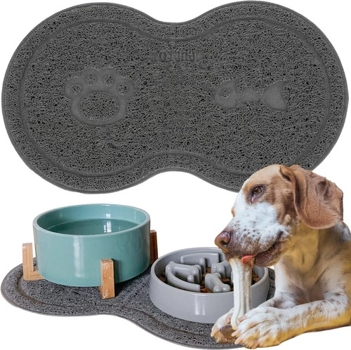 Tapis pour gamelles pour chiens et chats Purlov
