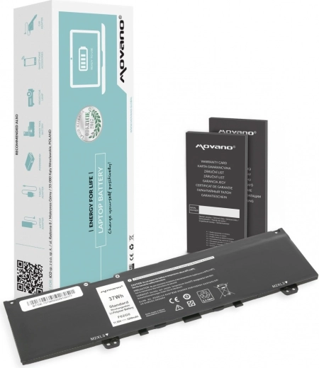 Batterie Movano pour Dell Inspiron 13 5370/7373/7386 3200 mAh (37 Wh)