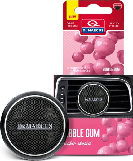 Désodorisant pour voiture Dr. Marcus en forme de haut-parleur Bubble Gum