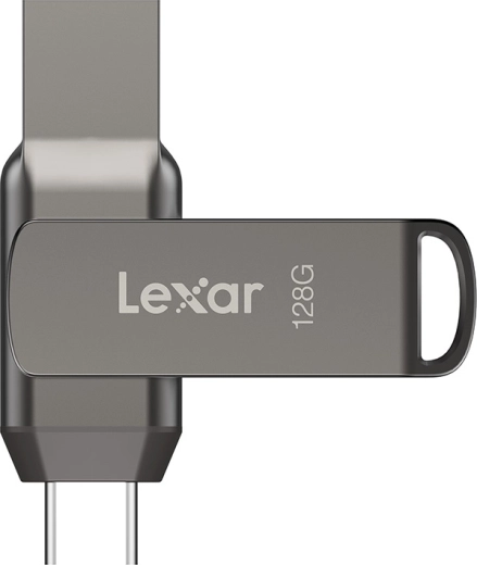 Lexar JumpDrive D400 clé USB double USB‑C/USB‑A 128 Go