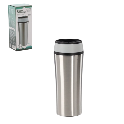 Mug isotherme 380 ml de voyage en acier inoxydable