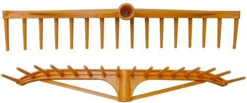 Râteau à foin 59 × 10 cm, 16 dents, plastique, sans manche