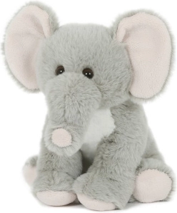 Éléphant en peluche Softbabies SEMO 18 cm