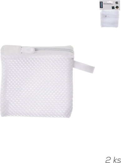 Sachet en polyester pour capsules de lessive, 2 pcs, assortiment de couleurs 10,5 × 10,5 cm