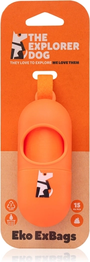 Distributeur de sacs pour chiens avec 1 rouleau EXPLORER DOG