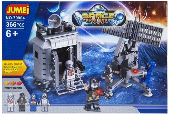 Set de construction Jumei Space Explorer – expédition spatiale 366 pièces - 1 pièce