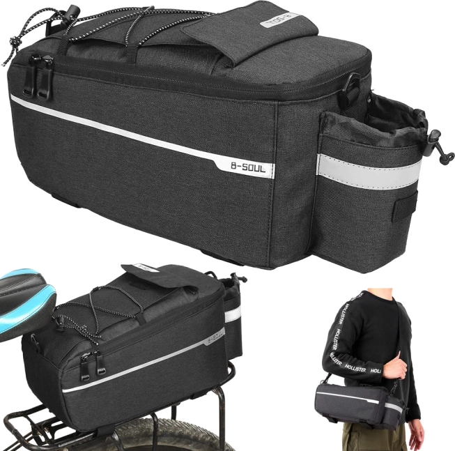 Sacoche isotherme pour porte-bagages arrière de vélo, isolante, imperméable, 9 l
