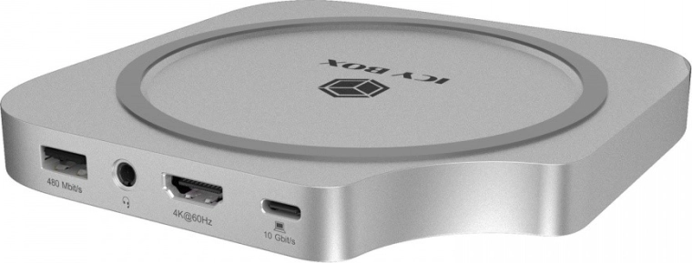 Station d’accueil 7‑en‑1 pour Mac mini M4 avec M.2 NVMe