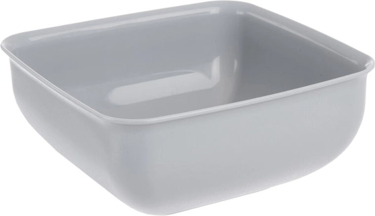 Bol de service en plastique Sandy gris 16 × 16 cm