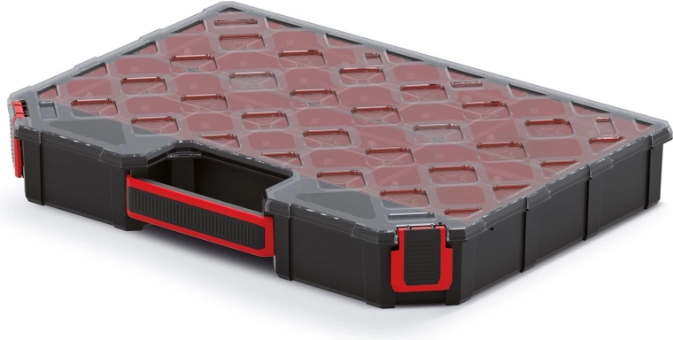 Organiseur Tager Carbo Plus avec couvercle en polycarbonate 390 × 284 × 60 mm