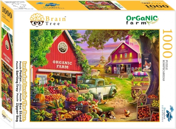Puzzle BRAINTREE bioferme – 1000 pièces