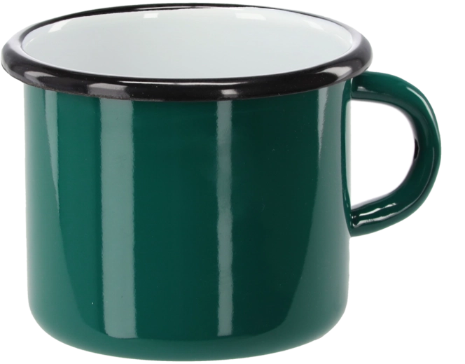 Tasse émaillée 0,5 l turquoise
