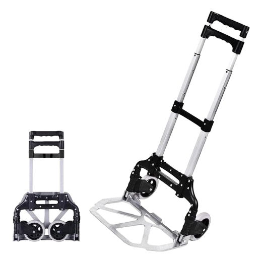 Chariot pliant en aluminium pour le transport de charges 70 kg