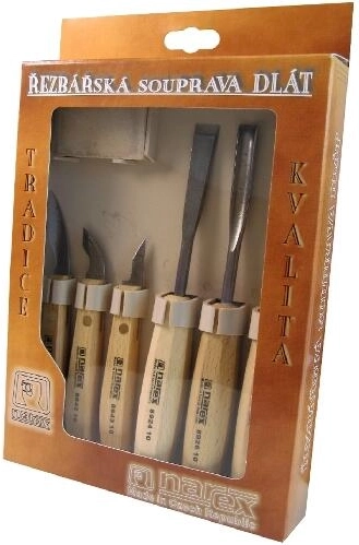 Ensemble de ciseaux à bois de sculpteur 6 pièces
