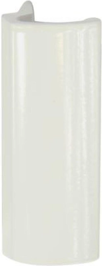 Poignée en aluminium pour fenêtres et portes en PVC RICHTER blanche