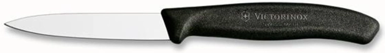 Couteau à légumes Victorinox Swiss Classic noir 8 cm
