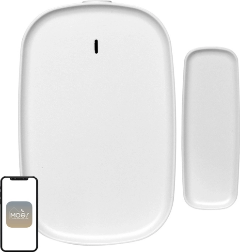 Capteur d’ouverture de portes et fenêtres Moes ZigBee - 1 pièce