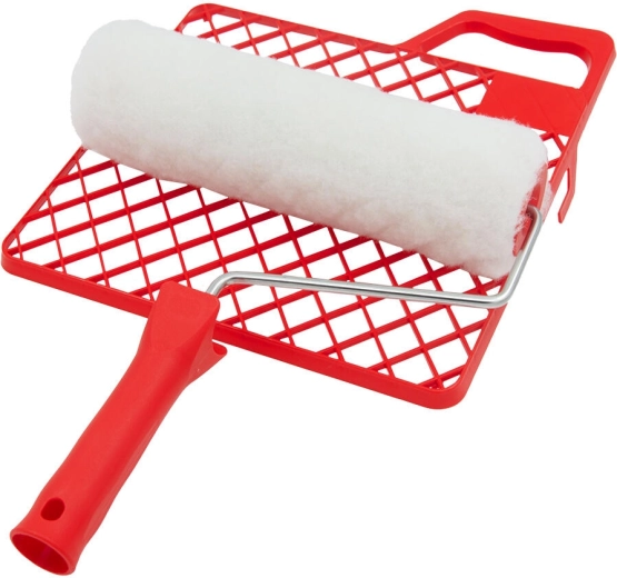 Kit de peinture VESTAN 25 cm avec grille, manche et rouleau