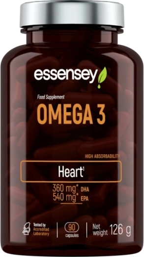 Oméga 3 avec vitamine E – 90 gélules