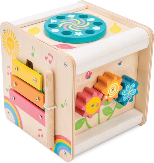 Cube sensoriel éducatif en bois Le Toy Van