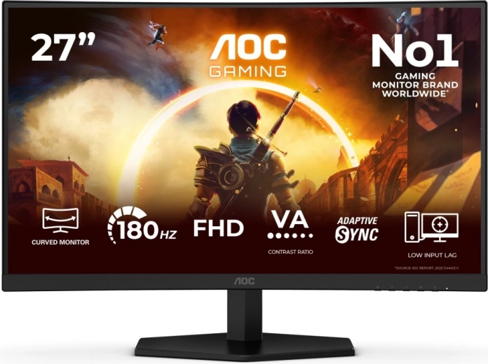 Moniteur AOC Gaming C27G42FE 27" incurvé VA 180 Hz