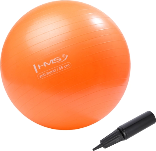 Balle de gymnastique HMS 55 cm orange
