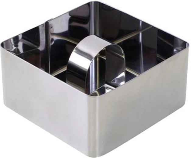 Moule carré en acier inoxydable Toro 8 cm
