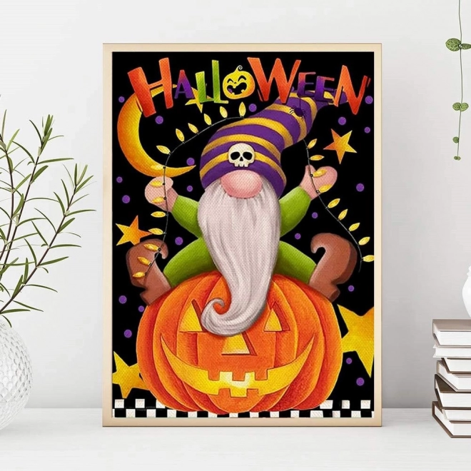Broderie diamant / Peinture 5D / Mosaïque diamant / Peinture diamant - Halloween, taille 40x50 cm