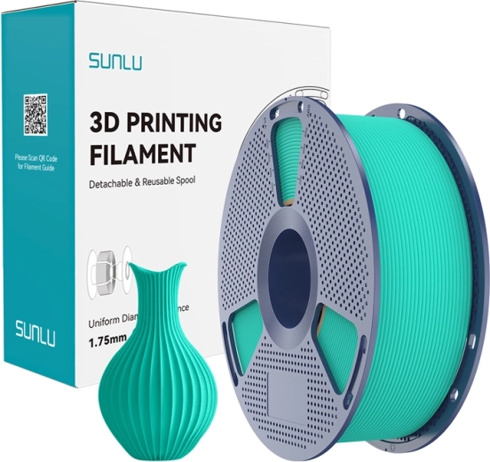 Sunlu PLA Classic menthe – filament 1,75 mm, 1 kg