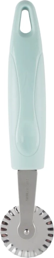 Roulette à pâte en acier inoxydable 18,5 cm, coloris sauge