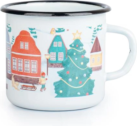 Mug émaillé TORO 370 ml Village