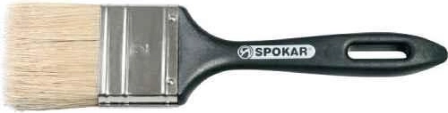 Pinceau plat 3,0″ avec manche en plastique