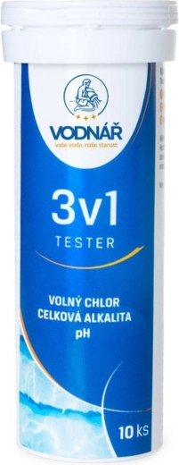 Bandelettes de test 3 en 1 VODNÁŘ (10 pcs)