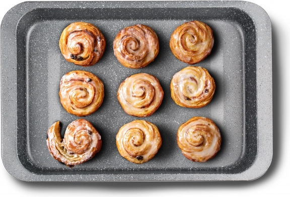 Plaque de cuisson profonde Granite 36,5 × 27 × 4,5 cm