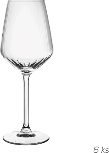 Verres à vin Carre Optics 385 ml, 6 pièces