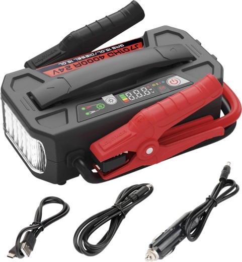 Booster de démarrage Lokithor J701HD 24 V 4000 A (207,2 Wh)