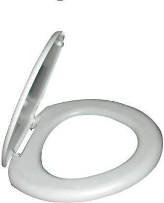 Abattant WC allongé blanc