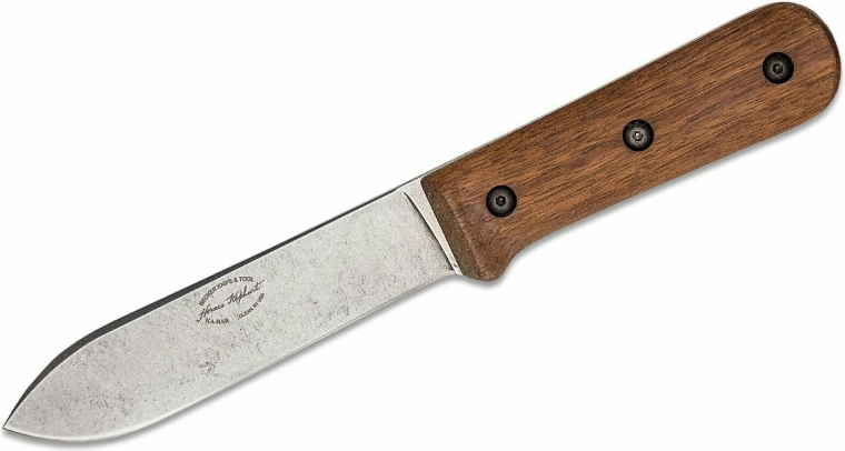 KA-BAR Becker Kephart couteau outdoor avec manche en noyer et étui en cuir